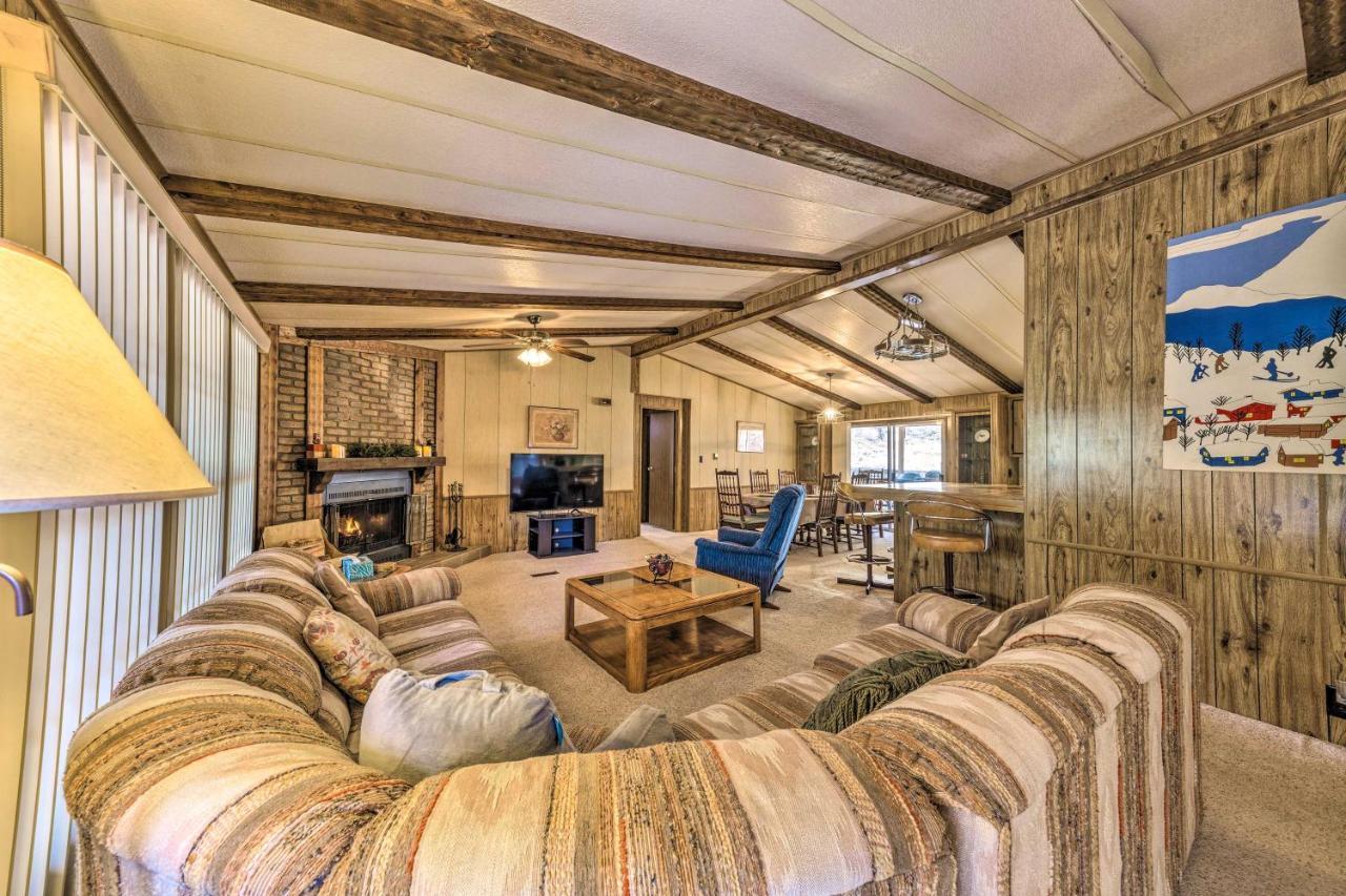 3 Mi To Ruidoso Winter Park Home With Fireplace! Esterno foto