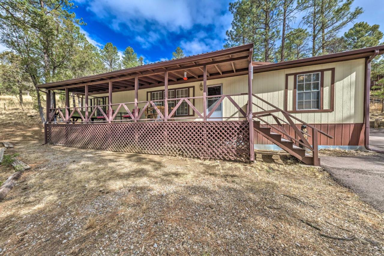 3 Mi To Ruidoso Winter Park Home With Fireplace! Esterno foto