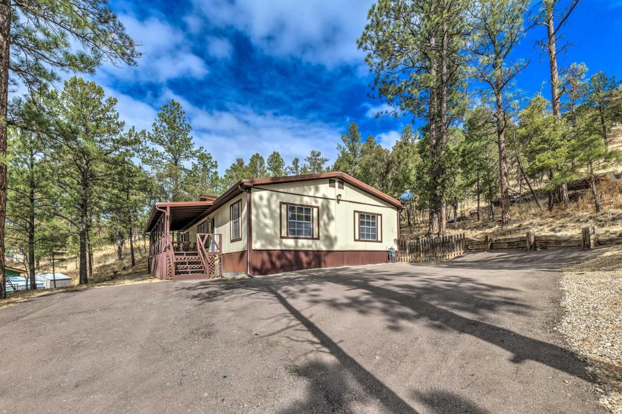 3 Mi To Ruidoso Winter Park Home With Fireplace! Esterno foto