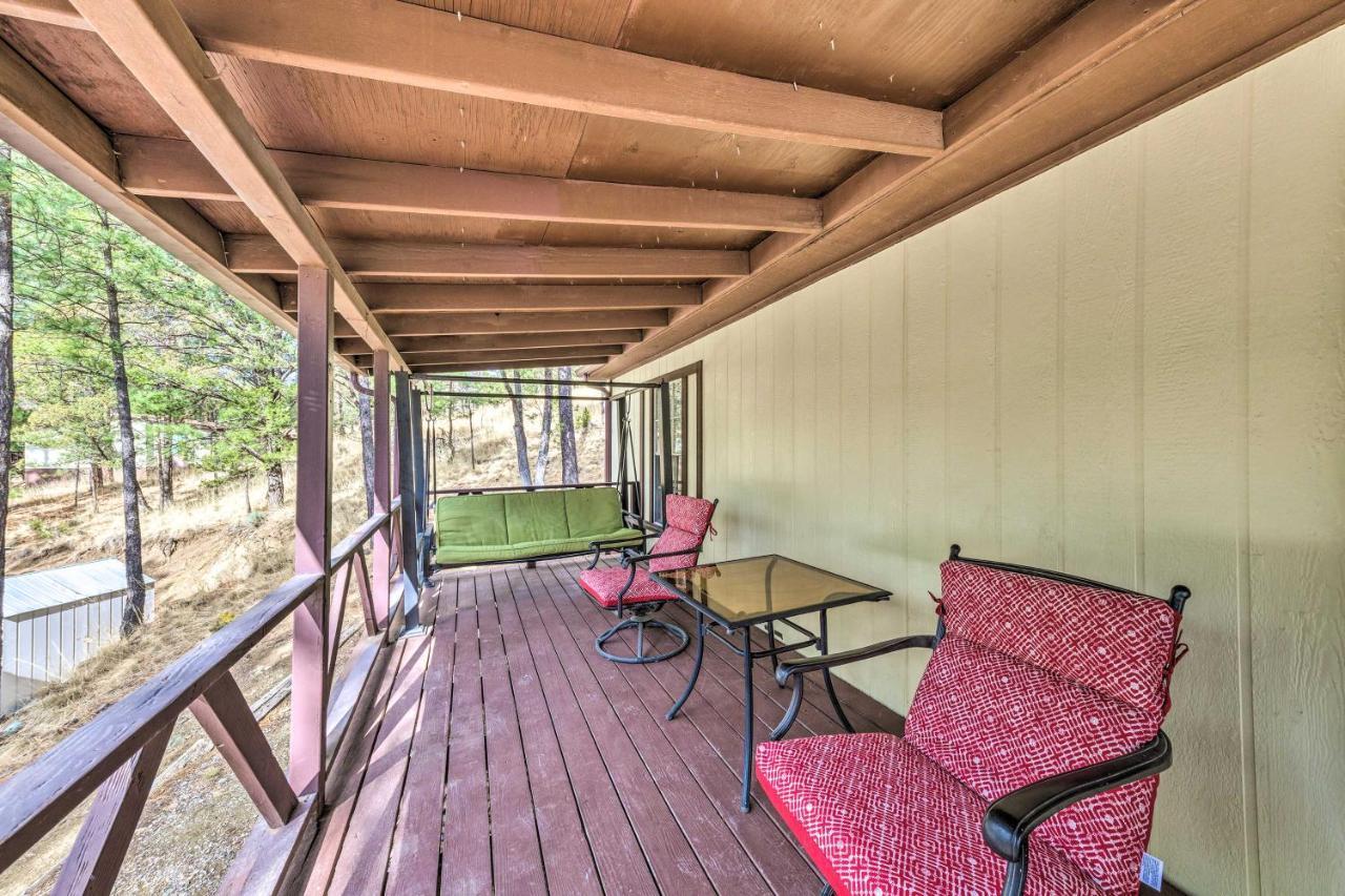 3 Mi To Ruidoso Winter Park Home With Fireplace! Esterno foto