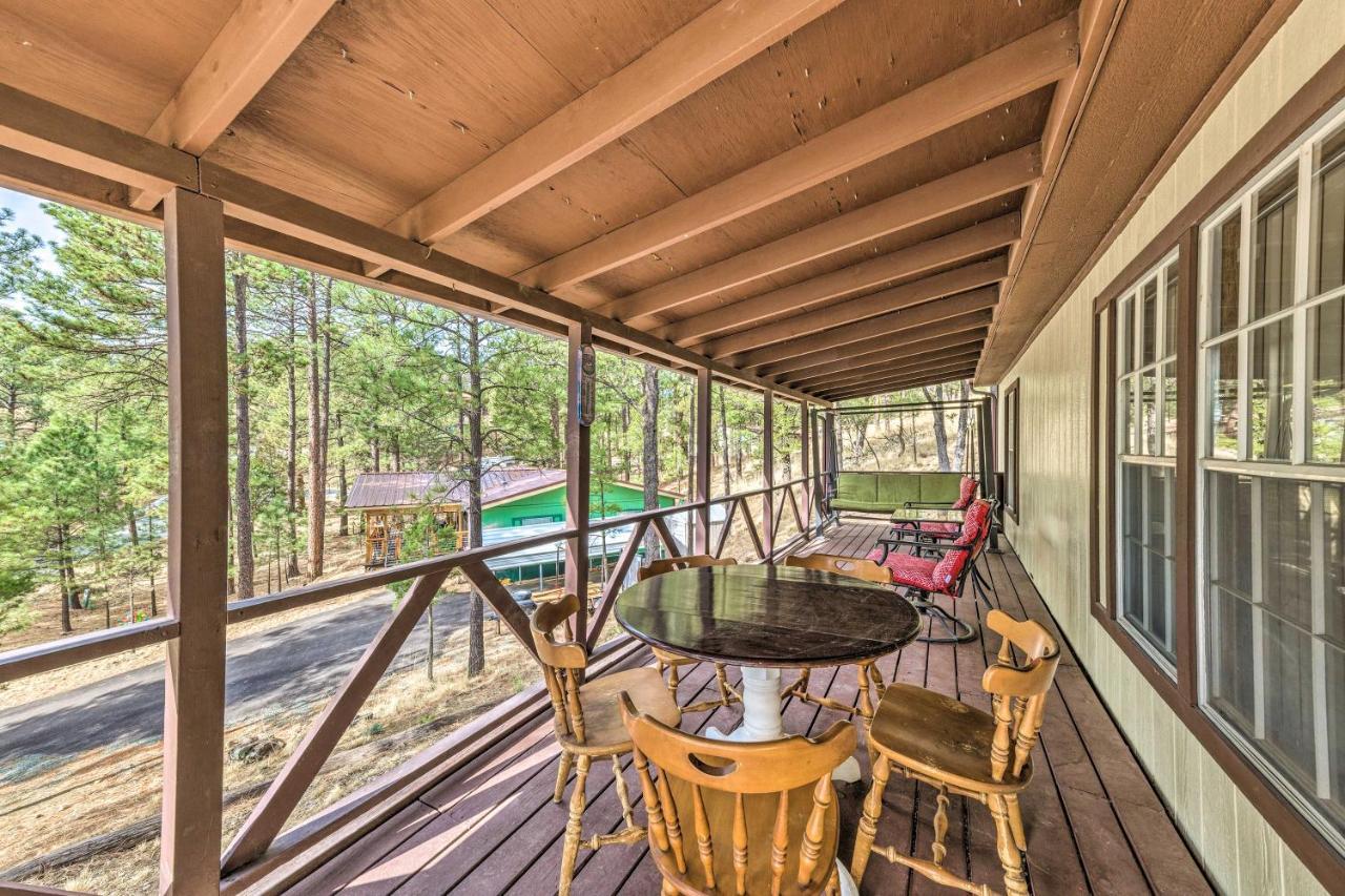 3 Mi To Ruidoso Winter Park Home With Fireplace! Esterno foto